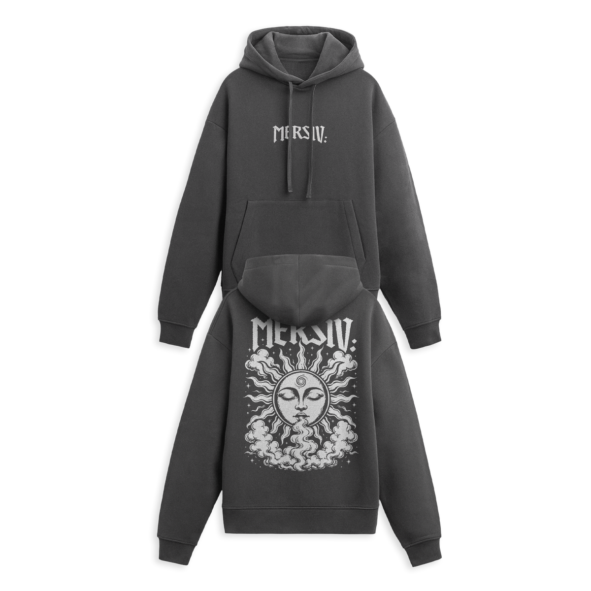 Mersiv - Breath Hoodie - Pigment Black (pre order)