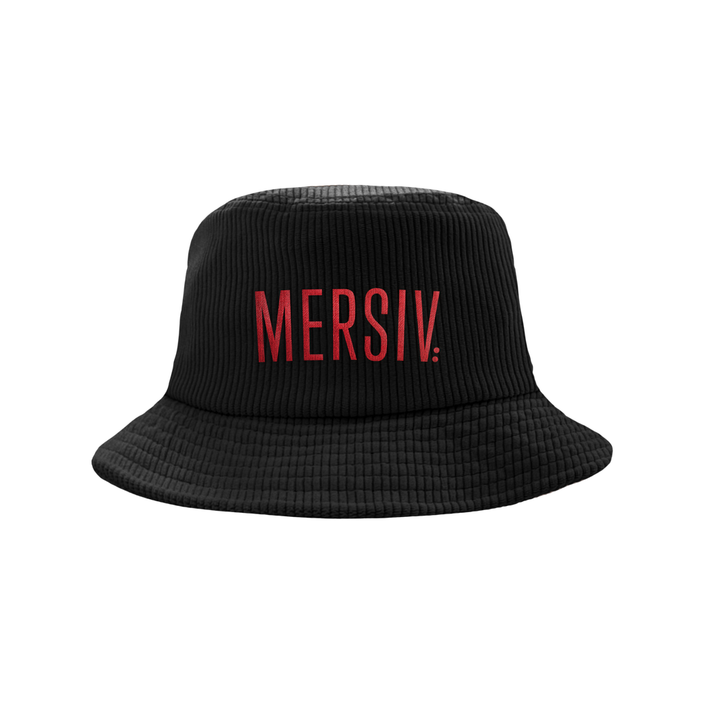 Mersiv - Meow Wolf Cord Bucket Hat - Black