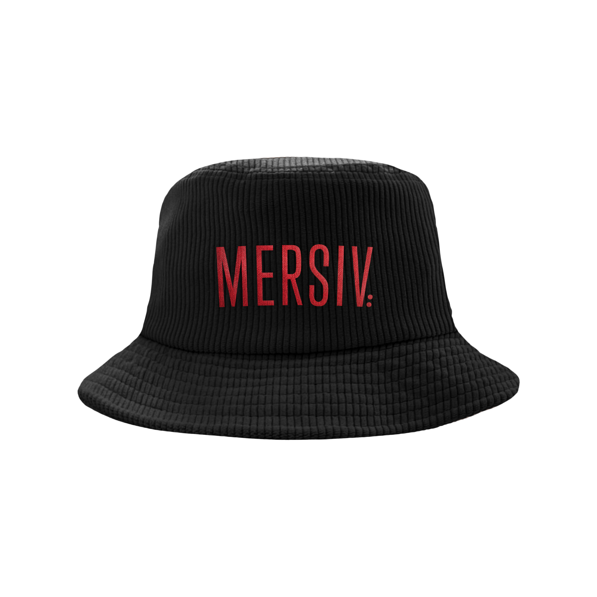 Mersiv - Meow Wolf Cord Bucket Hat - Black