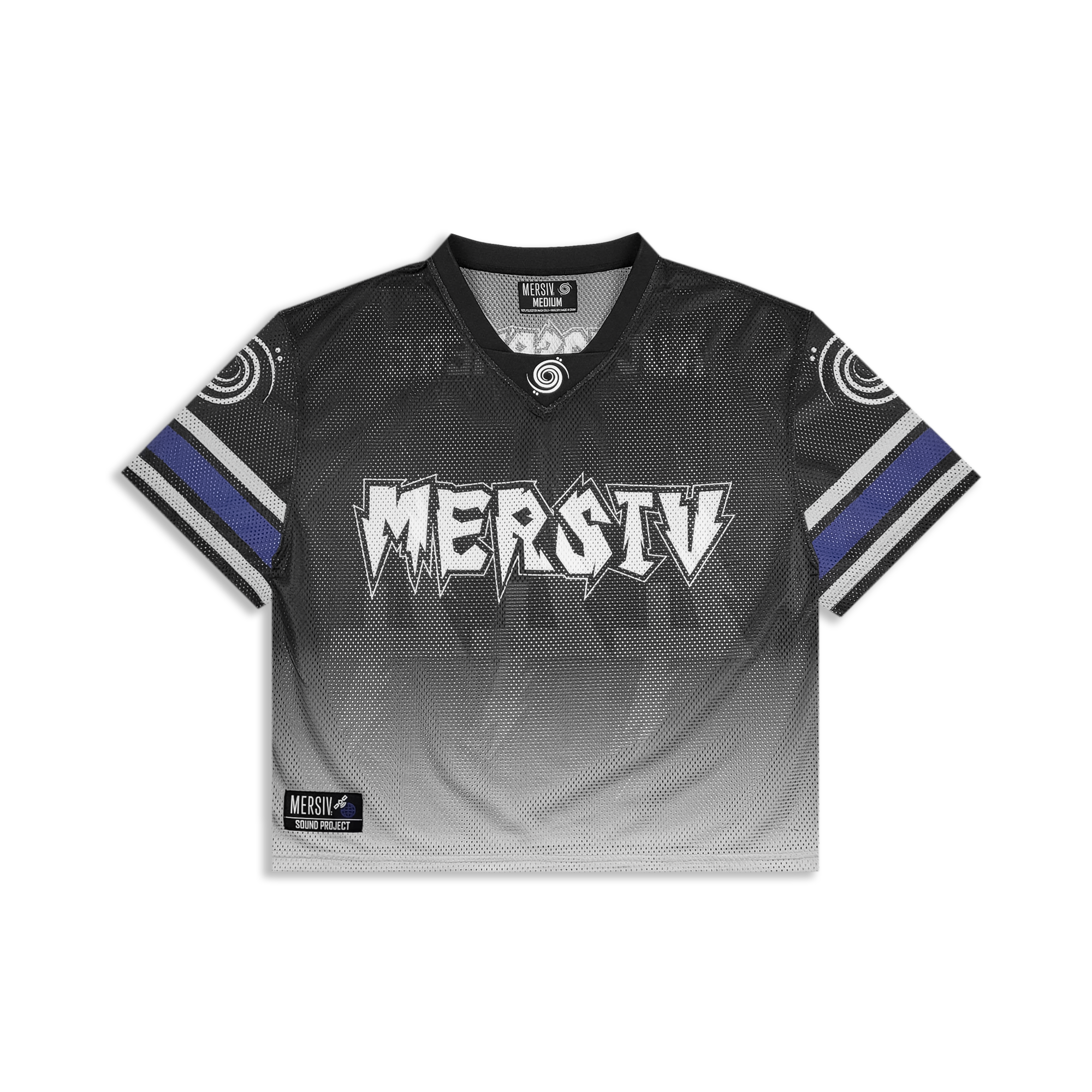 MERSIV - Audiosphere Football Jersey - Cropped