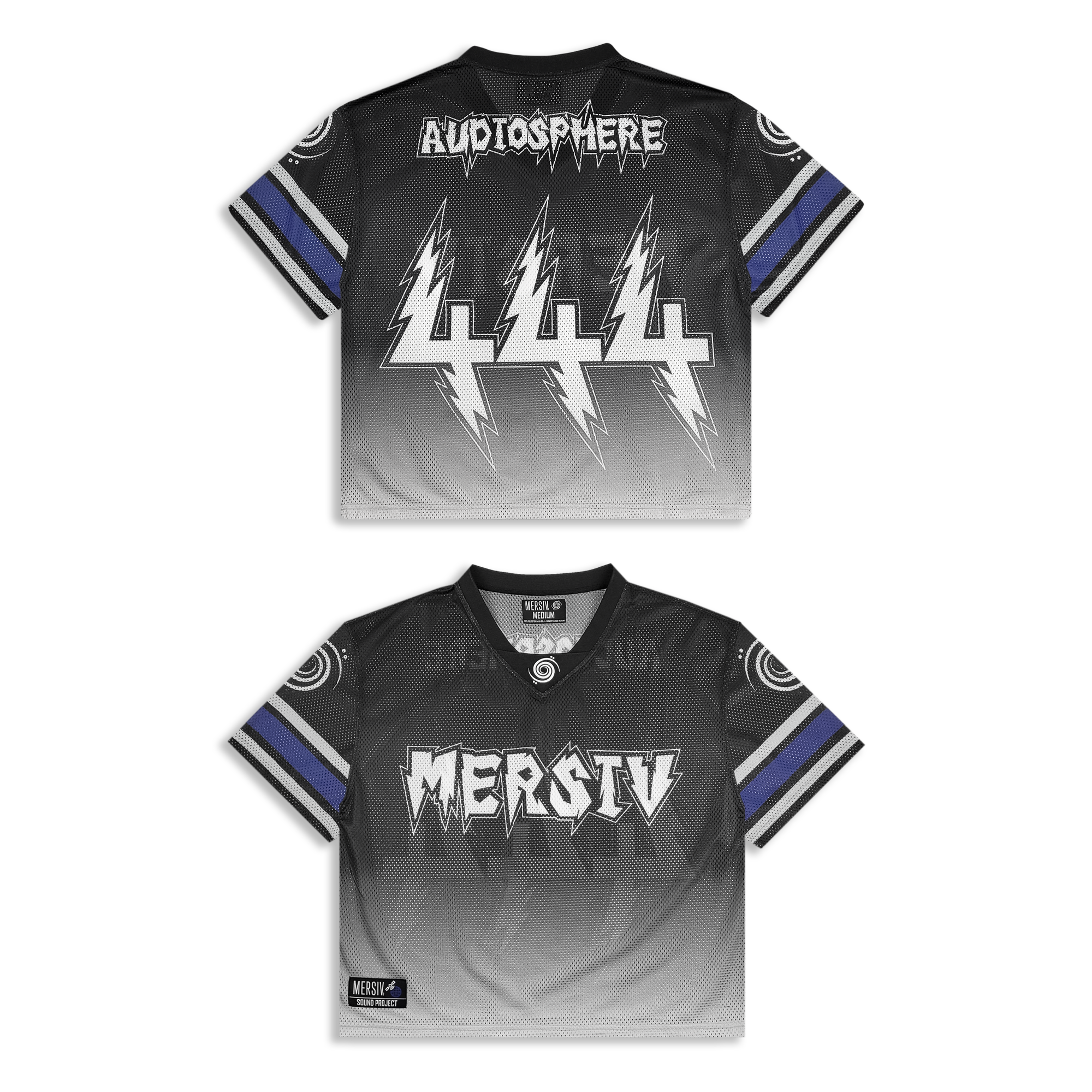 MERSIV - Audiosphere Football Jersey - Cropped