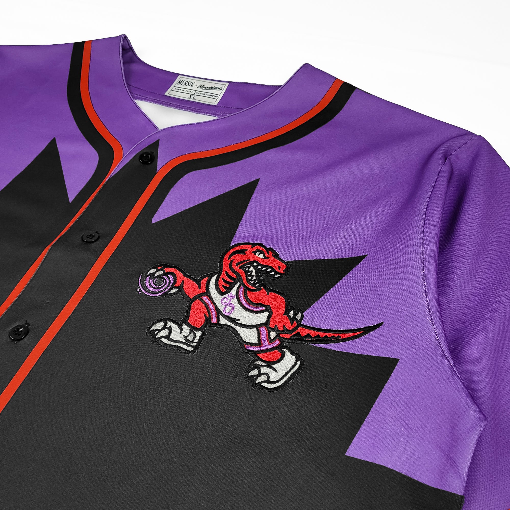 Mersiv x Smoakland - Raptor Baseball Jersey