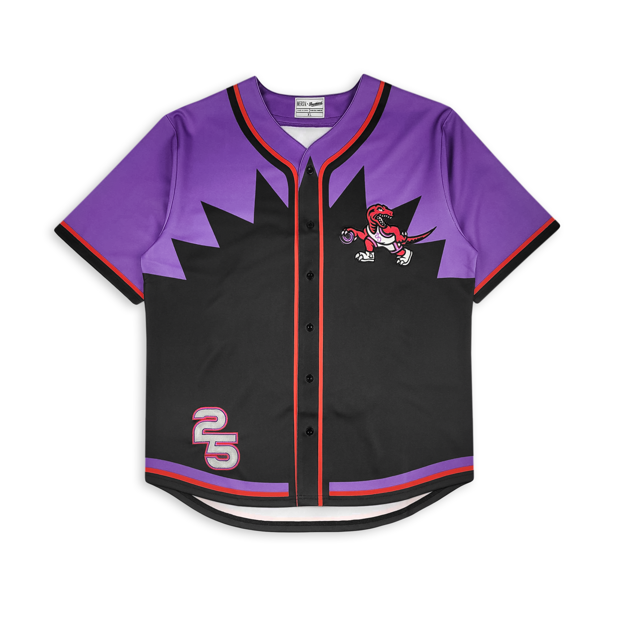 Mersiv x Smoakland - Raptor Baseball Jersey