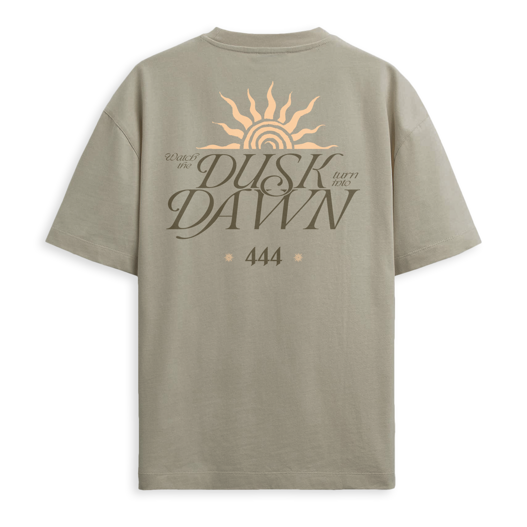 Mersiv - Dusk To Dawn Tee - Pigment Cement