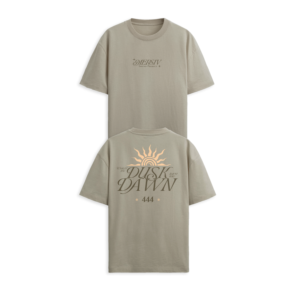 Mersiv - Dusk To Dawn Tee - Pigment Cement